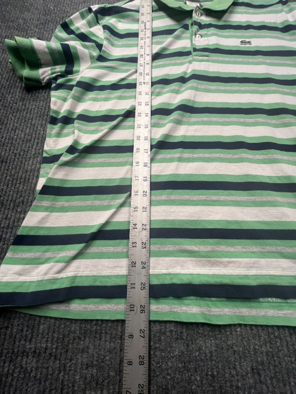 Lacoste Polo Size 7 (Youth Large) 0149 - Picture 8 of 10
